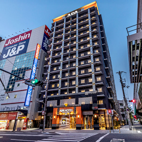 アパホテル〈なんば南 恵美須町駅〉（新世界）／大阪府大阪市浪速区日本橋５－６－14