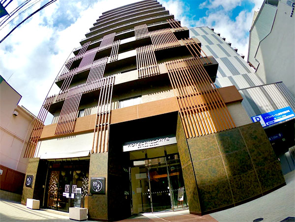 ホテルヒラリーズ心斎橋／大阪府大阪市中央区東心斎橋１丁目17−11
