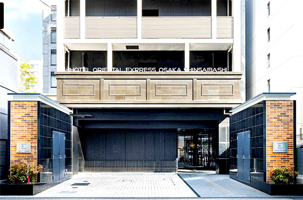 ホテルオリエンタルエクスプレス大阪心斎橋／大阪府大阪市中央区南船場３丁目２−１３