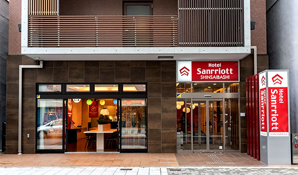 ホテルサンリオット心斎橋／大阪府大阪市中央区南久宝寺町２－６－10