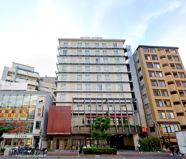 ホテルソビアル なんば大国町／大阪府大阪市浪速区敷津西２丁目２−５